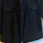 Fleet Street Ltd Elegant Black Women's Short Trench Coat Photo 9