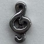 Origami Owl  Treble Clef Necklace Floating Charm Photo 0