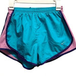 Nike  DRI FIT TURQUOISE PURPLE AND PINK SHORTS Photo 0