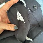 Vintage 1970’s black high waisted wide leg polyester pants made in Japan Size 30 Photo 7