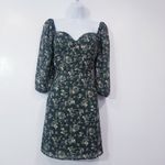 Showpo Green Ditsy Floral Mini Dress Photo 1