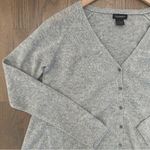Philosophy Dane Lewis Cashmere Cardigan in Heather Grey Size Small Photo 5
