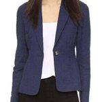 Diane Von Furstenberg  Blue Gavyn Blazer Size 4 US Photo 0