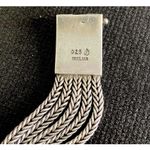 Sterling Enamel Multi Color Hearts 5 Mesh Chain Thailand 925 7” Bracelet Photo 4