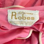 Vintage 1960’s JCPenny Pink Embroidered Night Robe Dress Size M Photo 5