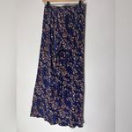 lascana Blue Printed Leopard Wide Leg Pull On Pants Size 4 Resort Wear‎ Photo 1