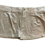 ASOS Womens  Design Gold Metallic Chic City Trend Mini Skirt -  Sz 6 Photo 0