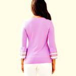 Lilly Pulitzer Lily Pulitzer Callee Lilac Freesia Crewneck Sweater Sz S Women Photo 2