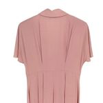 Monica Heart Vintage 80’s Womens Shoulder Pads Short Sleeve Shirt Dress Pink Siz Size 4 Photo 3