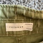 Topshop Sage Green High Waist Women's Shorts size 6 Photo 4