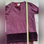 Coldwater Creek Vintage  Burgundy 2 Pc Track/Lounge Set Size Medium loungewear Photo 1