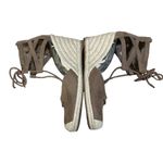 DV Dolce Vita Taupe Suede Manica Lace Up Zip Back Espadrille Wedge 8 M Boho Brown Photo 5