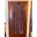 DIAMOND TEA LONG CHENILLE HOUSE COAT Size M Photo 4