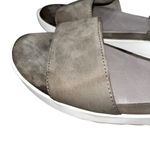 Eileen Fisher  Gray Kash Tumbled Nubuck Leather Sneaker Sandals Shoes size 8.5 Photo 2