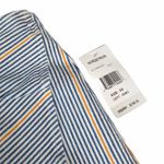 3x1 new ✦ Jane Ruffle Stretch Denim Mini Skirt ✦ Blue Ticking Stripe ✦ Size XS ✦ Photo 8