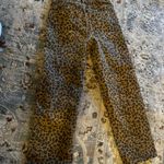 American Eagle  cheetah/ leopard print jeans Photo 2