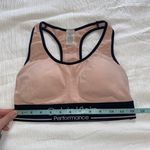 Calvin Klein Performance Padded Sports Bra Blush Light Pink & Black Photo 8