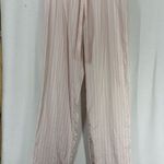 Victoria's Secret Victoria’s Secret Glazed Satin Long Pajama Set Striped Medium Pink Photo 9