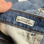 J.Crew  Slouchy Boyfriend Capri Jeans Distressed Rocky Wash Raw Hem Sz 32 petite Photo 5