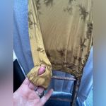 Joy Lab Women's Activewear Sweatshirt Size L Yellow Tie Dye Pullover Crew Neck Photo 2