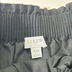 J.Crew Black Mini Skirt with Scalloped Hem Photo 3