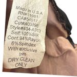 Bailey 44 Embroidered Floral Damask Black Sleeveless Top Size XS Whimsigoth Photo 6