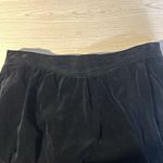 Buffums California Black Velvet Skirt VTG Pockets Rockabilly Gothic Luxury 30” Size M Photo 5