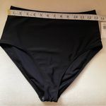 Old Navy NWT  High Waisted Bikini Swim Bottoms Size M Black Photo 8