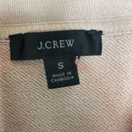 J.Crew Women's University Terry Long Half-Zip Tunic BD657 Small Photo 1
