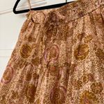 Ulla Johnson  Verity Skirt Meadow Floral Print Ruffle Tiered Midi Skirt Size 0 XS Photo 4