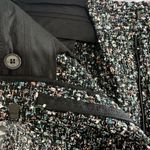 Sandro Space Tweed Wide Leg Textured Shorts Size 42 Photo 11