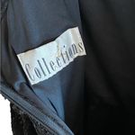 Vintage 90s black lace Chiffon sheer overlay babydoll dress Grunge Emo LBD Goth Size M Photo 6