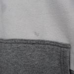 Aritzia TNA Color Block Pullover Hoodie Sweatshirt Blue Grey White Pocket Small Photo 2