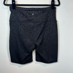 Old Navy Active Womens Go-Dry Athletic Bike Shorts Black Cheetah Pocket Sz Large Photo 3
