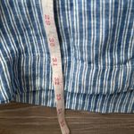 Faherty  Gemina Blue Striped Linen Mini Dress XS Photo 11