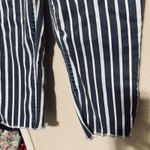 Democracy  Jeans Ab Technology Striped Raw Hem Side Womens 14P Stretch button fly Photo 2