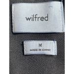 Aritzia  Wilfred Shine Satin Bustier Black Square Neck Sleeveless Crop Tank Top M Photo 2