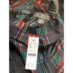 J.Crew Ruffleneck Top in Stuart Tartan Chiffon Blouse XXS Plaid Photo 4