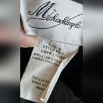 Vintage Michaelangelo Black Cowl Y2k Gothic Wimsigoth Vamp Dress Size 8 Photo 10