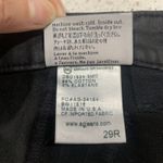 AG Adriano Goldschmied Adriano Goldschmied Size 29 Jeans The Willow Zip Black Skinny Leggings Women’s Photo 9