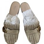 Gucci Leather Mules Gold Photo 3