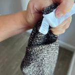 Loft Shimmer Metallic Pearlized Cuff Ribbed Sweater Puff Long Sleeves Top Sz M Photo 9