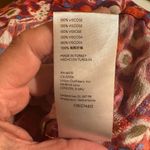 Anthropologie  Robin Tiered Mini Dress in Pink Floral Ikat Print Photo 9