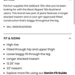 PacSun Black Distressed Boyfriend Jeans Photo 2