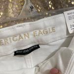 American Eagle White Curvy Ne(x)t Level High-Waisted Jegging Jeans 24 NWT Photo 1