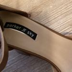 Parker & Sky Elegant Tan Block Heel Sandals ankle Photo 6