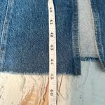 MOTHER Women's Snacks! The Lickity Split Fray Maxi Denim Skirt Size 30 Blue Photo 10