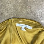 Avec Les Filles  Gold Velvet halter long dress
Size: 2 Photo 4