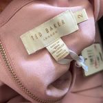 Ted Baker NWT  Joele Embellished Cuff Pink Shift Mini Dress Medium Photo 7