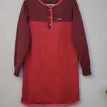 Patagonia  Ahnya Henley Red Dress Photo 0